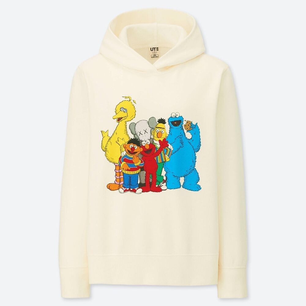 Uniqlo KAWS x Sesame Street Hooded Sweatshirt